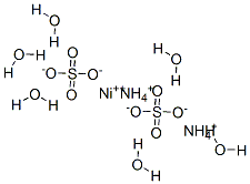 Nickel ammonium sulfate hexahydrate Structure,7785-20-8Structure