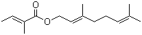 惕各酸香葉酯結(jié)構(gòu)式_7785-33-3結(jié)構(gòu)式