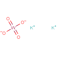 Potassium tungstate Structure,7790-60-5Structure