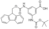 Boc-3-amino-5-(fmoc-amino)-benzoic acid Structure,779335-06-7Structure