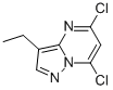 5,7-Dichloro-3-ethylpyrazolo[1,5-a]pyrimidine Structure,779353-64-9Structure