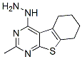 4-Hydrazino-2-methyl-5,6,7,8-tetrahydro[1]benzothieno[2,3-d]pyrimidine Structure,77995-54-1Structure