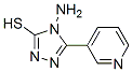 4-Amino-5-pyridin-3-yl-4H-[1,2,4]triazole-3-thiol Structure,78027-00-6Structure