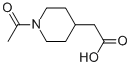 4-Piperidineaceticacid,1-acetyl- Structure,78056-60-7Structure