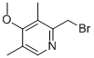 2-(Bromomethyl)-4-methoxy-3,5-dimethylpyridine Structure,780752-32-1Structure