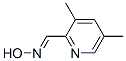 3,5-Dimethyl-2-pyridinecarboxaldehyde oxime Structure,780801-79-8Structure