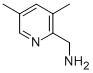 3,5-Dimethyl-2-pyridinemethanamine Structure,780801-80-1Structure