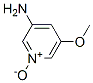 3-Pyridinamine, 5-methoxy-, 1-oxide Structure,78156-40-8Structure