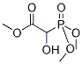 Dimethoxyphosphinylhydroxy acetic acid methyl ester Structure,78186-91-1Structure