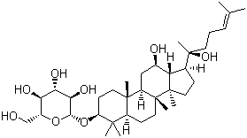 人參皂甙 Rh2結(jié)構(gòu)式_78214-33-2結(jié)構(gòu)式