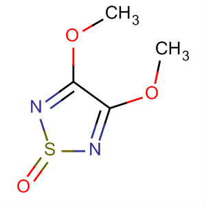 3,4-Dimethoxy-1,2,5-thiadiazole 1-oxide Structure,78441-23-3Structure