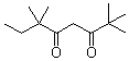 2,2,6,6-Tetramethyl-3,5-octanedione Structure,78579-61-0Structure