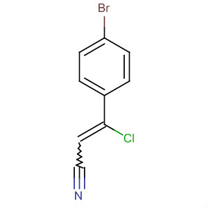 3-(4-Bromophenyl)-3-chloroacrylonitrile Structure,78583-87-6Structure