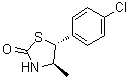 Trans-5-(4-chlorophenyl)-4-methyl-2-thiazolidone Structure,78587-59-4Structure