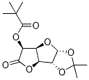 1,2-O-異亞丙基-alpha-D-呋喃葡糖酮酸5-o-特戊酸酯6,3-內(nèi)酯結(jié)構(gòu)式_78748-89-7結(jié)構(gòu)式