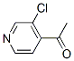 Ethanone, 1-(3-chloro-4-pyridinyl)- Structure,78790-82-6Structure