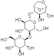 1,6-Anhydro-β-d-cellotriose Structure,78797-67-8Structure