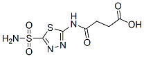 4-[[5-(Aminosulfonyl)-1,3,4-thiadiazol-2-yl]amino]-4-oxo-butanoic acid Structure,78851-85-1Structure