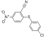 2-[(4-Chlorophenyl)thio]-5-nitrobenzonitrile Structure,78940-73-5Structure