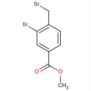 Methyl 3-bromo-4-(bromomethyl)benzoate Structure,78946-25-5Structure