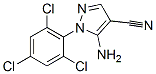 5-Amino-1-(2,4,6-trichlorophenyl)-1H-pyrazole-4-carbonitrile Structure,79002-96-3Structure