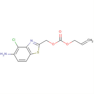 Allyl (5-amino-4-chloro-1,3-benzothiazol-2-yl)methyl carbonate Structure,790689-72-4Structure