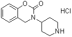 2H-1,3-Benzoxazin-2-one, 3,4-dihydro-3-(4-piperidinyl)-, hydrochloride Structure,79098-79-6Structure