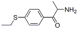 1-Propanone, 2-amino-1-[4-(ethylthio)phenyl]- Structure,791062-97-0Structure