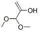 1-Propen-2-ol, 3,3-dimethoxy-(9ci) Structure,79144-29-9Structure