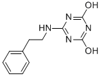 6-Phenethylamino-[1,3,5]triazine-2,4-diol Structure,79246-48-3Structure