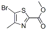 Methyl 5-bromo-4-methylthiazole-2-carboxylate Structure,79247-79-3Structure