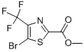 Methyl 5-bromo-4-(trifluoromethyl)-1,3-thiazole-2-carboxylate Structure,79247-83-9Structure