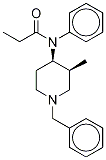 Rac-cis-1-benzyl-2-methyl-4-(n-propananilido)piperidine Structure,79278-40-3Structure