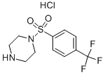 1-(4-Trifluoromethyl-benzenesulfonyl)-piperazine hydrochloride Structure,793679-07-9Structure