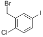 2-(Bromomethyl)-1-chloro-4-iodoBenzene Structure,793695-85-9Structure