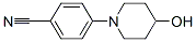 4-(4-Hydroxy-piperidin-1-yl)-benzonitrile Structure,79421-43-5Structure