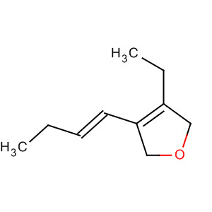 Furan, 3-(1e)-1-butenyl-4-ethyl-2,5-dihydro-(9ci) Structure,795313-82-5Structure