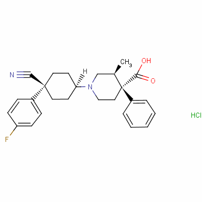 鹽酸左卡巴斯汀結(jié)構(gòu)式_79547-78-7結(jié)構(gòu)式