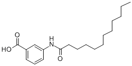 3-(Dodecanoylamino)benzoic acid Structure,79564-74-2Structure