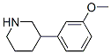 3-(3-Methoxyphenyl)-piperidine Structure,79601-21-1Structure