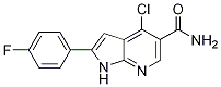 1H-pyrrolo[2,3-b]pyridine-5-carboxamide, 4-chloro-2-(4-fluorophenyl)- Structure,796032-92-3Structure