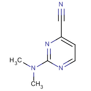 4-Pyrimidinecarbonitrile, 2-(dimethylamino)-(9ci) Structure,79605-00-8Structure