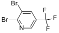 Pyridine, 2,3-dibromo-5-(trifluoromethyl)- Structure,79623-38-4Structure