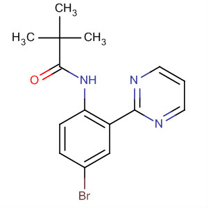 N-(4-bromo-2-pyrimidin-2-yl-phenyl)-2,2-dimethyl-propionamide Structure,797047-17-7Structure