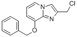 8-Benzyloxy-2-chloromethylimidazo[1,2-a]pyridine Structure,79707-23-6Structure