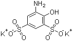 2-Aminophenol-4,6-disulfonic acid potassium salt Structure,79817-61-1Structure