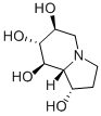 (1S,6s,7r,8r,8ar)-1,6,7,8-tetrahydroxyindolizidine Structure,79831-76-8Structure