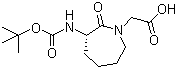 (S)-3-(boc-氨基)-2-氧代-1-氮雜卓乙酸結(jié)構(gòu)式_79839-29-5結(jié)構(gòu)式