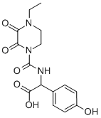 (2R)-2-((4-ethyl-2,3-dioxypiperazyl)formamide)-p-hydroxyphenylacetic acid Structure,79868-75-0Structure