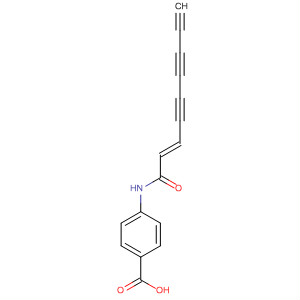 4-[[(2E)-1-Oxo-2-nonene-4,6,8-triynyl]amino]benzoic Acid Structure,799798-33-7Structure